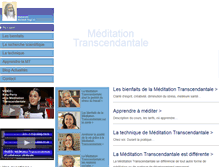 Tablet Screenshot of mt-maharishi.com